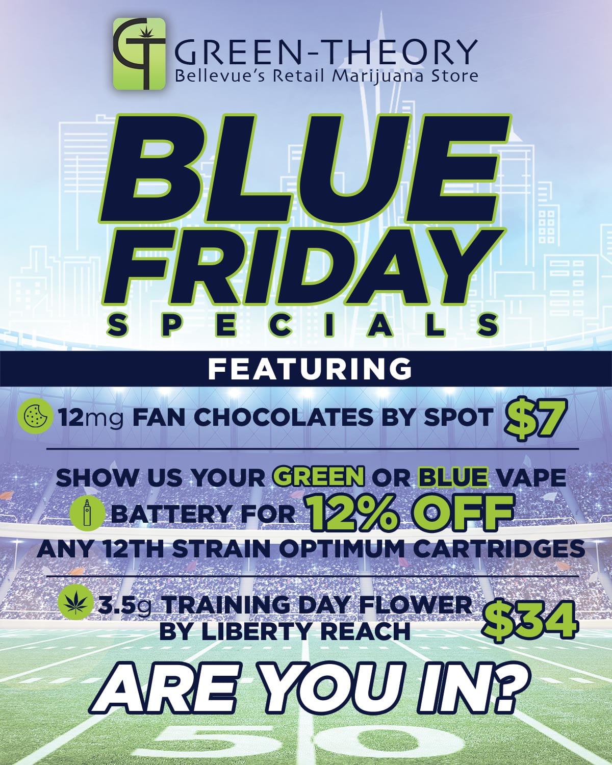 Blue Friday Specials GreenTheory