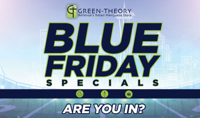 Green-Theory Blue Friday specials on cannabis products