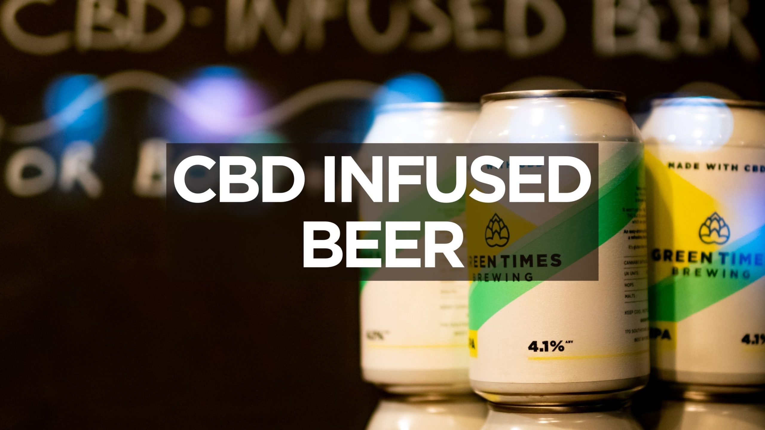 CBD-infused beer
